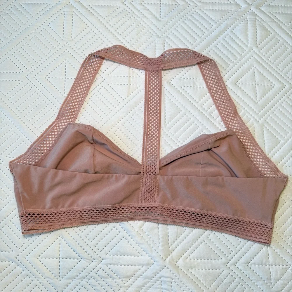 Free People Intimately Layla Bralette Size Small In Antique Pink